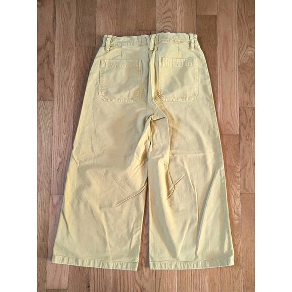 Point Sur Mustard Collette Crop Jeans - Picture 2 of 5